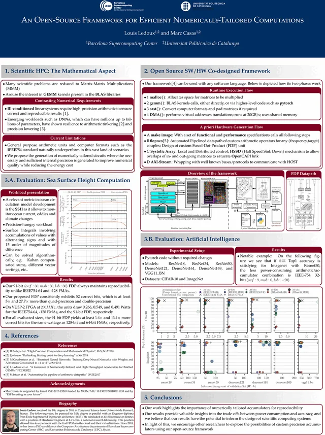 An Open-Source Framework for Efficient Numerically-Tailored Computations